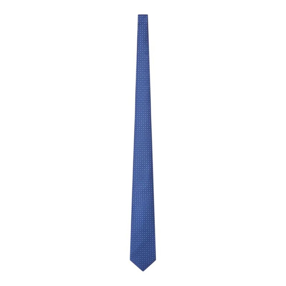 Kiton Men Fabric Tie With Micro Geometric Pattern